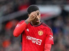 The club changed the status of Rashford, depriving it of a cult number