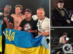Знаменитый украинский непобедимый боксер выиграл бой брутальным нокаутом во 2-м раунде.