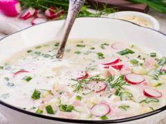 Идеально в жару: самая вкусная и легкая летняя окрошка на айране