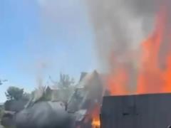 В Татарстане российский дрон упал на дом