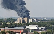 A huge fire broke out in Rostov in a warehouse