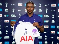 Kudus becoming the engrave of Tottengem