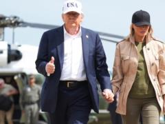 Trump in Texas got acquainted with the consequences of the flood