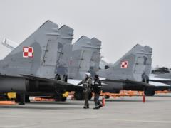 Poland raised fighters due to the attack of the Russian Federation to the west of Ukraine
