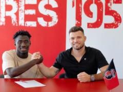 Veres Piding the young striker