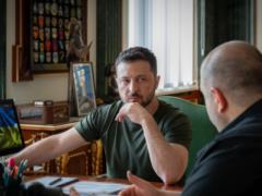 Vіina, day 1235. Zelensky Pisly Zustychi with dumb, announcing the serpent in sovereign ions