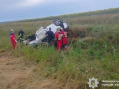 На трассе Киев - Одесса перевернулся Lexus: погибла 29-летний водитель