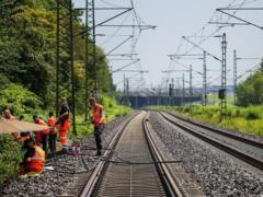 В Германии расследуют возможную диверсию на железной дороге