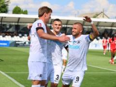 The first game of the new UPL season was effective