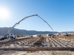 In the United States, the construction of the first commercial thermonuclear power plant began