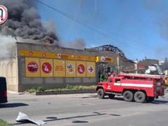 В центре Дружковки прогремели взрывы