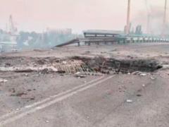 Россияне снова ударили КАБами по мосту в Херсоне