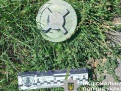 В Киеве на детской площадке нашли макет мины, напечатанной на 3D-принтере