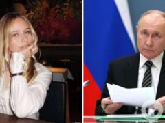  Происходит безумие : внебрачная дочь Путина рассказала, что произошло с ней после разоблачения, и обратилась к подписчикам