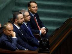 Туск раскритиковал первое выступление Навроцкого