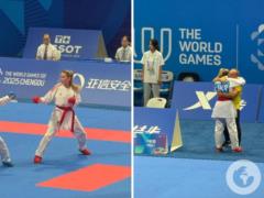 Украинка Терлюга вышла в финал Всемирных игр, совершив камбэк после протеста на нарушение соперницы