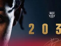 Kunde by giving a contract with Barcelona up to 2030 Rock