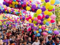 В Киеве проходит детский фестиваль Jumpalooza на арт-заводе Платформа