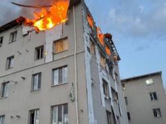 В ОВА показали последствия атаки России на Харьков