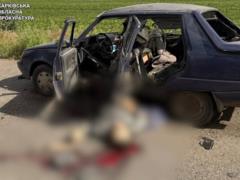 Россияне ударили дронами по гражданским автомобилям: трое погибших