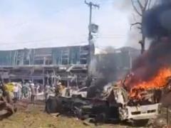 На авиабазе в Колумбии взорвался автомобиль: много жертв
