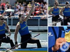 Украина завоевала  золото  чемпионата мира по гребле, на 0.72 секунды опередив Россию