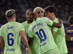 Barcelona was grunted by the neumeric cumbek opponent