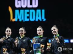 Сборную Украины по художественной гимнастике обвинили в краже  золота  чемпионата мира. Все подробности