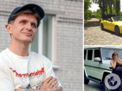 Yellow retro cabriolet, Gelik and electric car: Anatolich told about his fleet and showed that he was carrying in the trunk