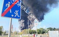 Под Москвой горит химический завод