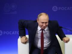 Путин выразил  надежду  на мир в Украине