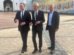Лидеры коалиционных фракций ФРГ прибыли в Киев