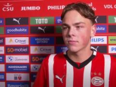 Dynamo Hotilo Pid follower of the PSV attacking