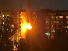 В Киеве Россия частично разрушила многоэтажку: есть пострадавшие