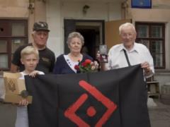 ССО наградили 91-летнего ветерана УПА почетным нагрудным знаком  Волчья стая 