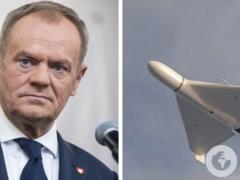  Военные применили оружие : Туск прокомментировал вторжение российских  Шахедов  в Польшу, из-за которого остановили работу аэро