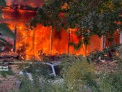 Россия нанесла удар по Сумам дронами, возник пожар