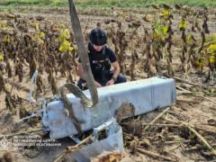 В Киевской области на поле нашли остатки ракеты РФ