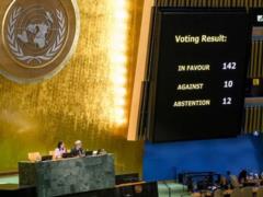 ООН одобрила двогосударственное решение конфликта Израиля и Палестины
