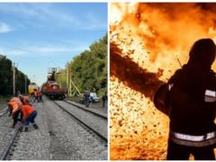 Results 14. 09: Explosions on the railway and a blow to the refinery