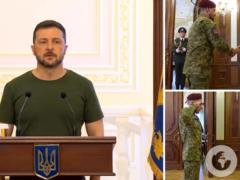  Воины, которыми мы гордимся : Зеленский наградил украинских танкистов, которые стоят на защите государства.