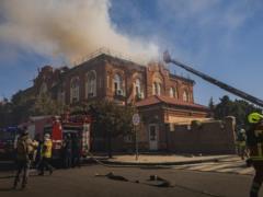 Опубликован момент  прилета  по вузу в Харькове