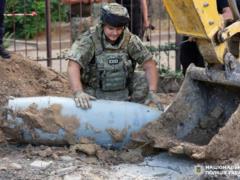 В Херсоне обезвредили авиабомбу РФ
