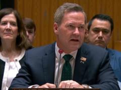 The United States at the UN has made a statement about Russia
