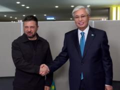 Зеленский и Токаев обсудили войну в Украине