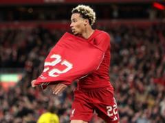 Liverpool football player was removed from the field after an absurd episode