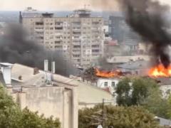 Дроновая атака на Днепр: ранены 12 человек, вспыхнули пожары