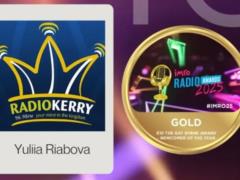 Украинка Юлия Рябова получила главную награду по радиовещанию в Ирландии