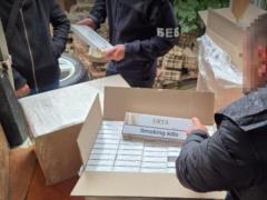БЭБ выявило незаконное производство сигарет в Одесской области