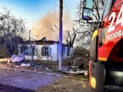 В Лозовой четверо раненых из-за удара российской бомбы
